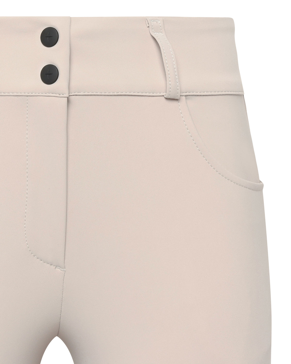 Model image — Athl High Waist Breeches Full Grip - White