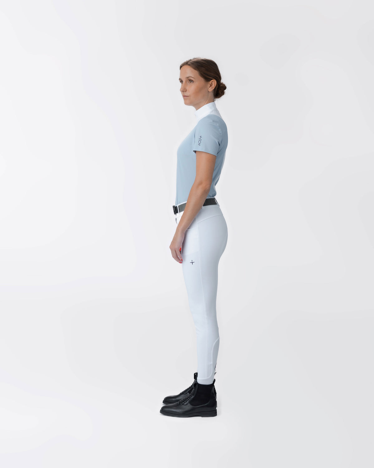 Model image — Athl High Waist Breeches Knee Grip - Taupe