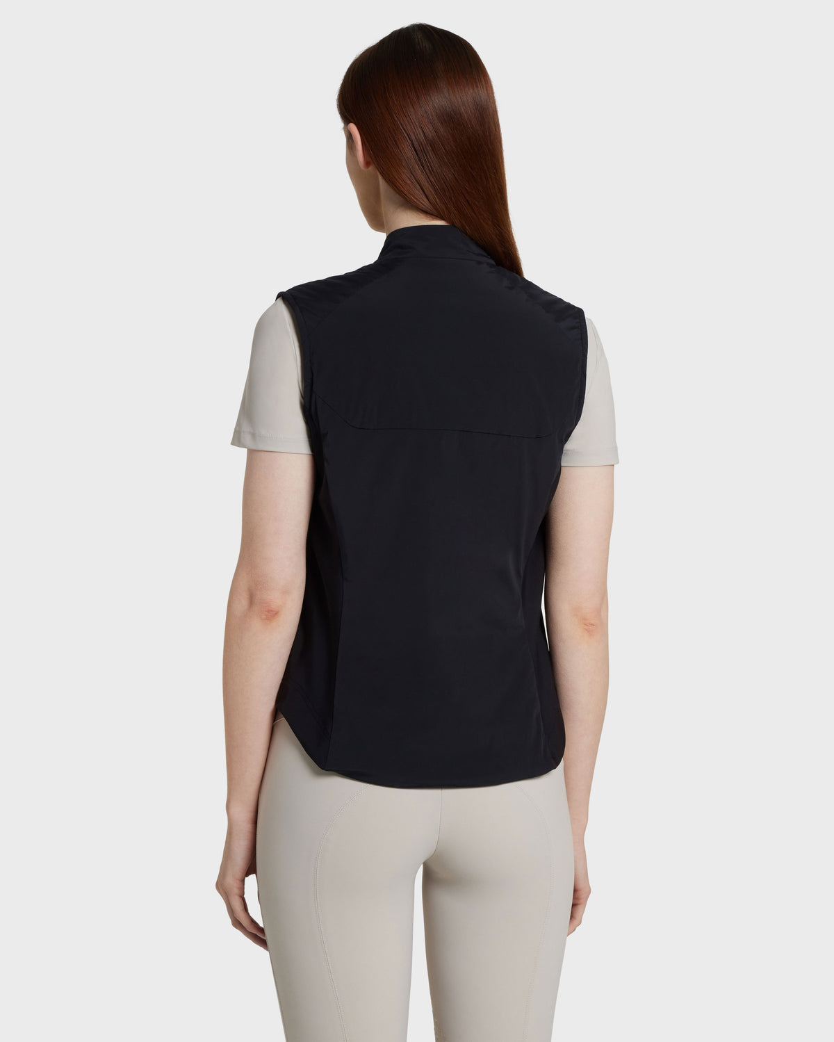 Model image — Graphene Body Warmer +TECH™ - Earth Grey