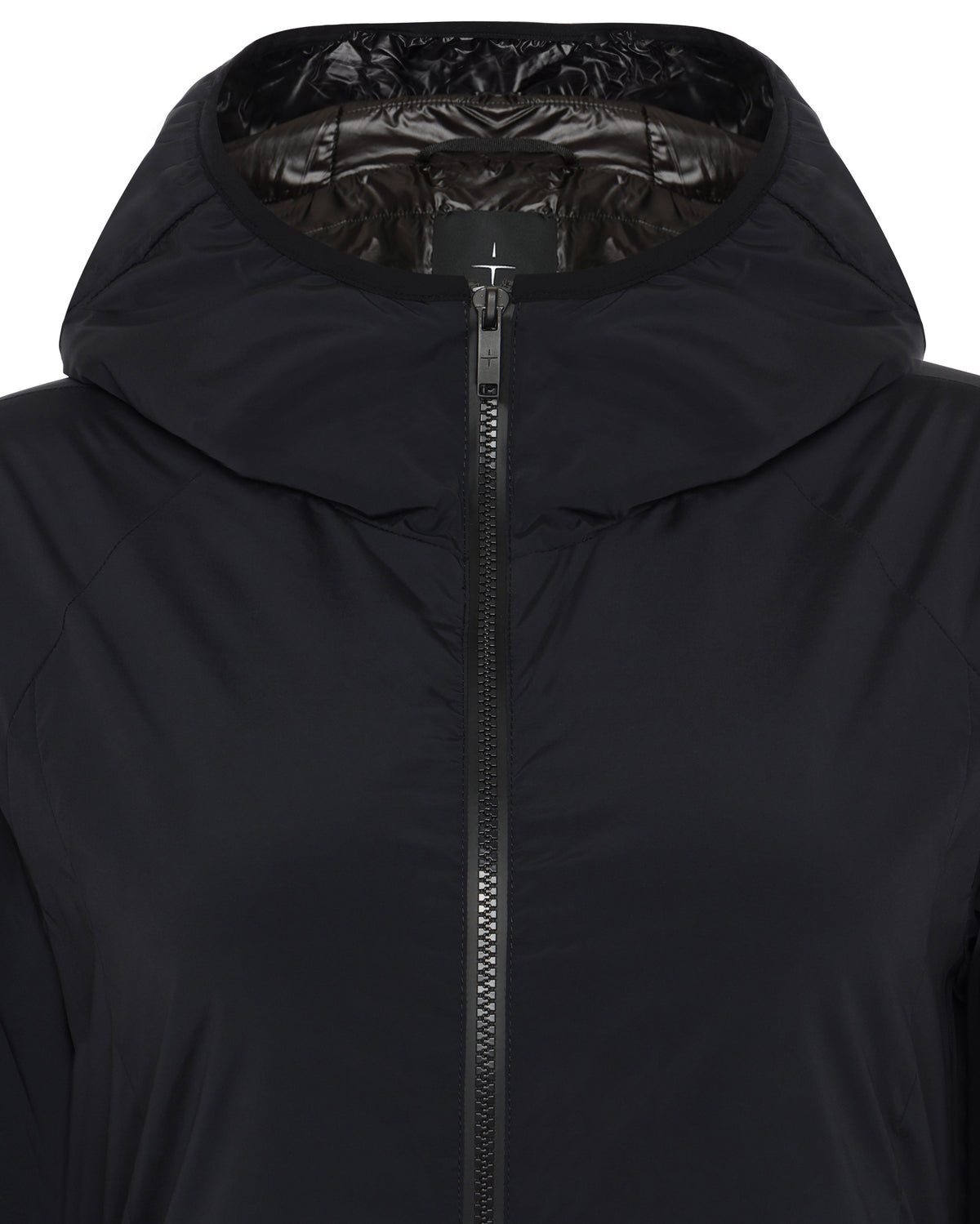 Model image — Graphene Down Jacket +TECH Female - Earth Grey