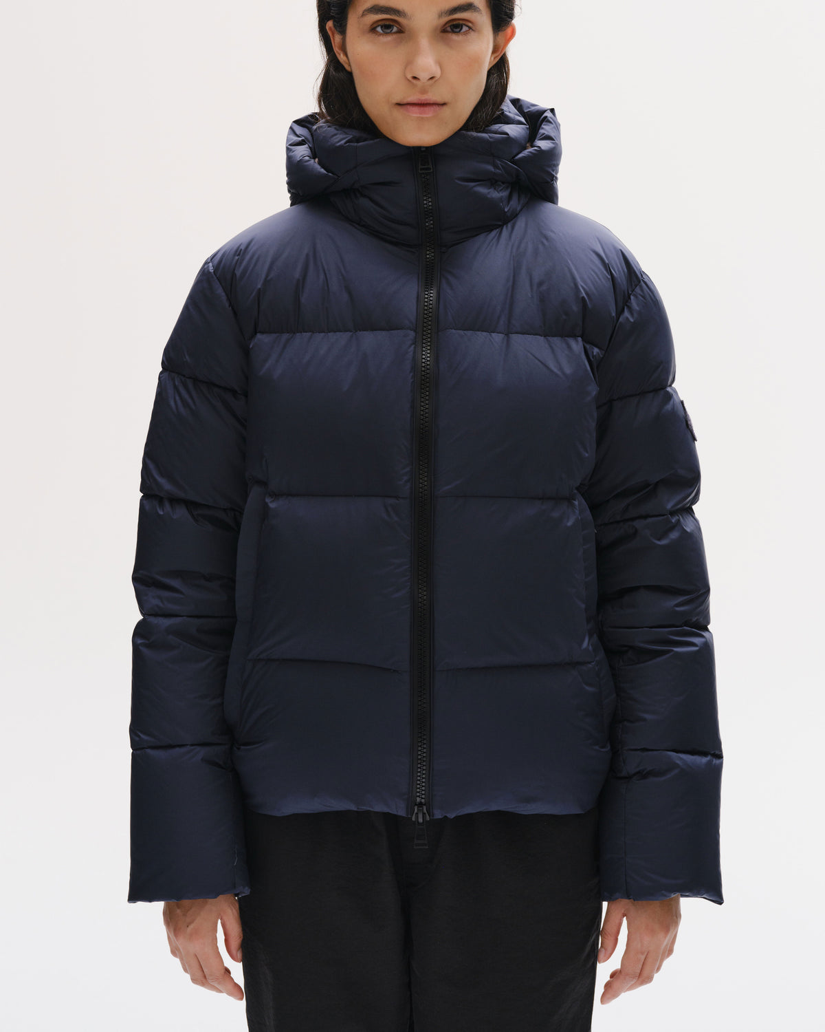 Model image — Goose  Down Jacket Female 2.0 - Terra Brown