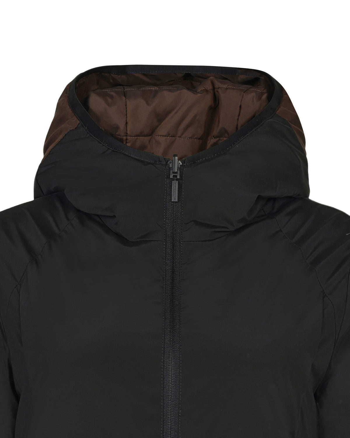Model image — Hot L2 Thermo Reversible Light Down Jacket Female - Black/Grey