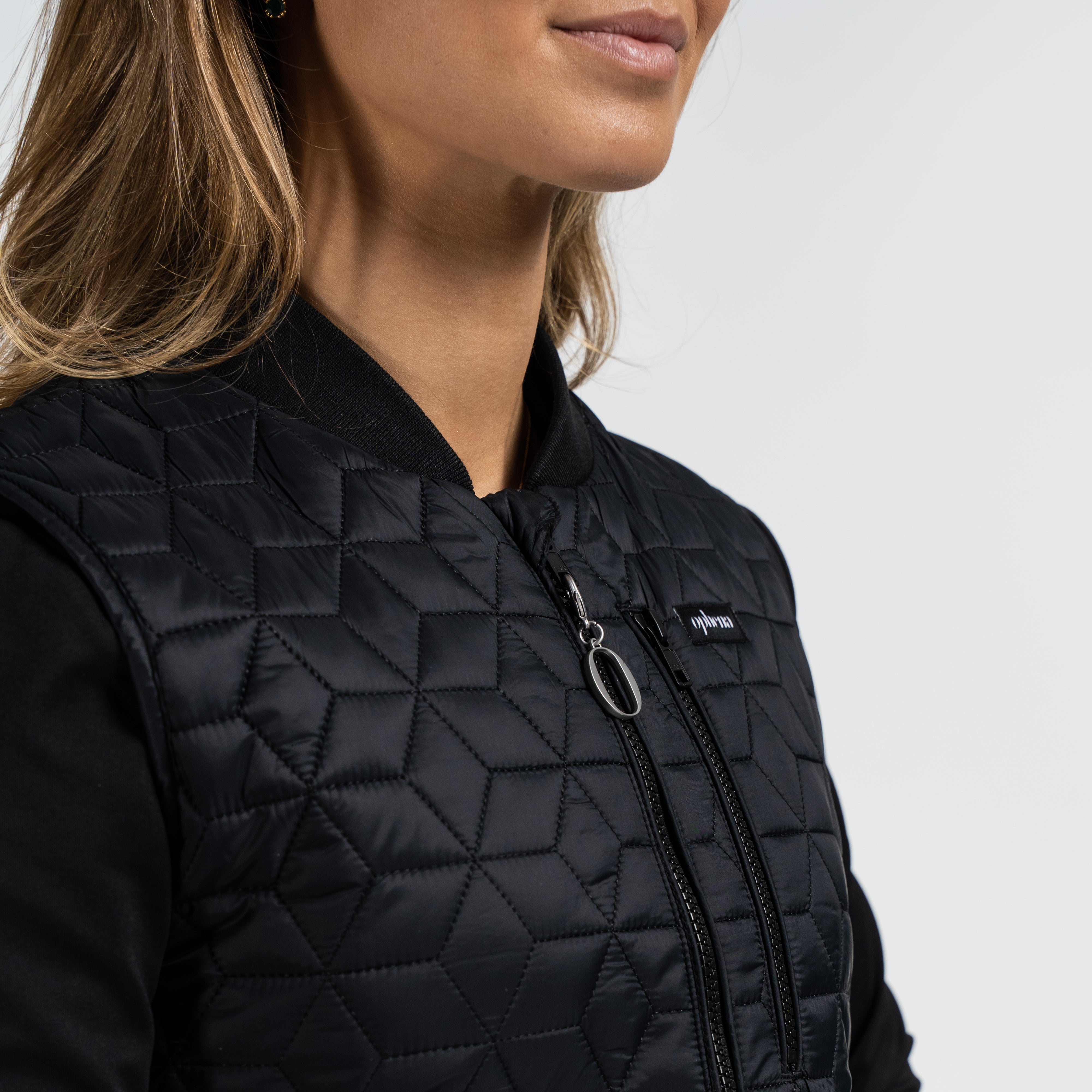 Quilted Riding Vest - Black – image 7