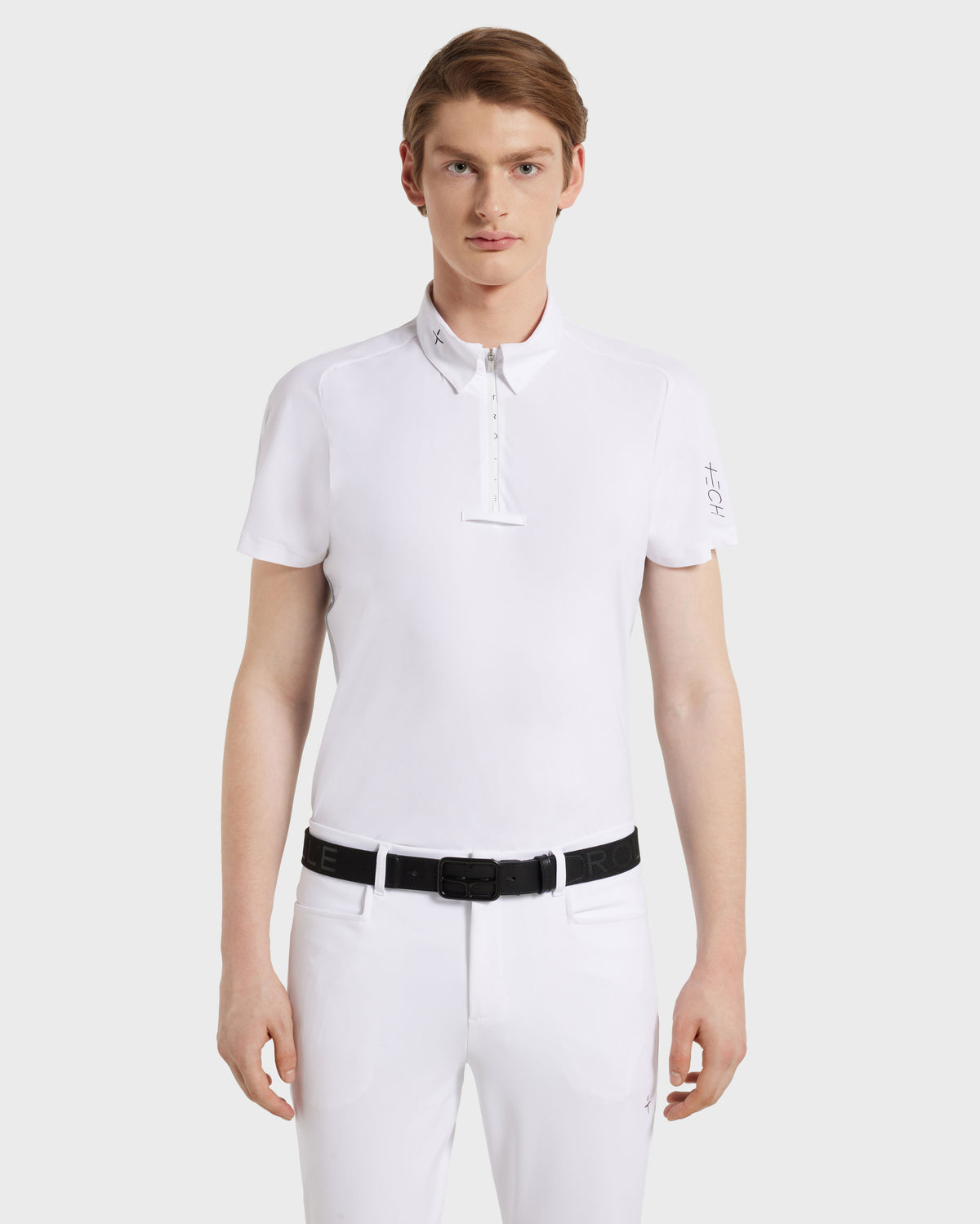 Model image — Aero Male Competition Polo Balance™ - Navy/Navy