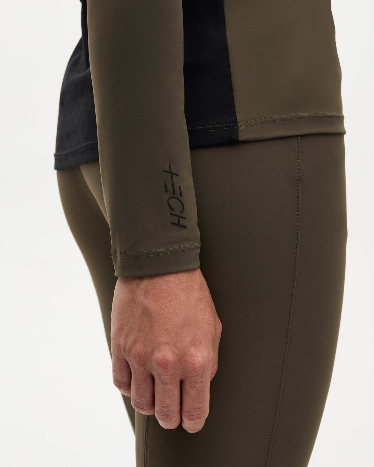 Model image — Aero Female Competition Polo Balance™ LS 2.0 - Bordeaux