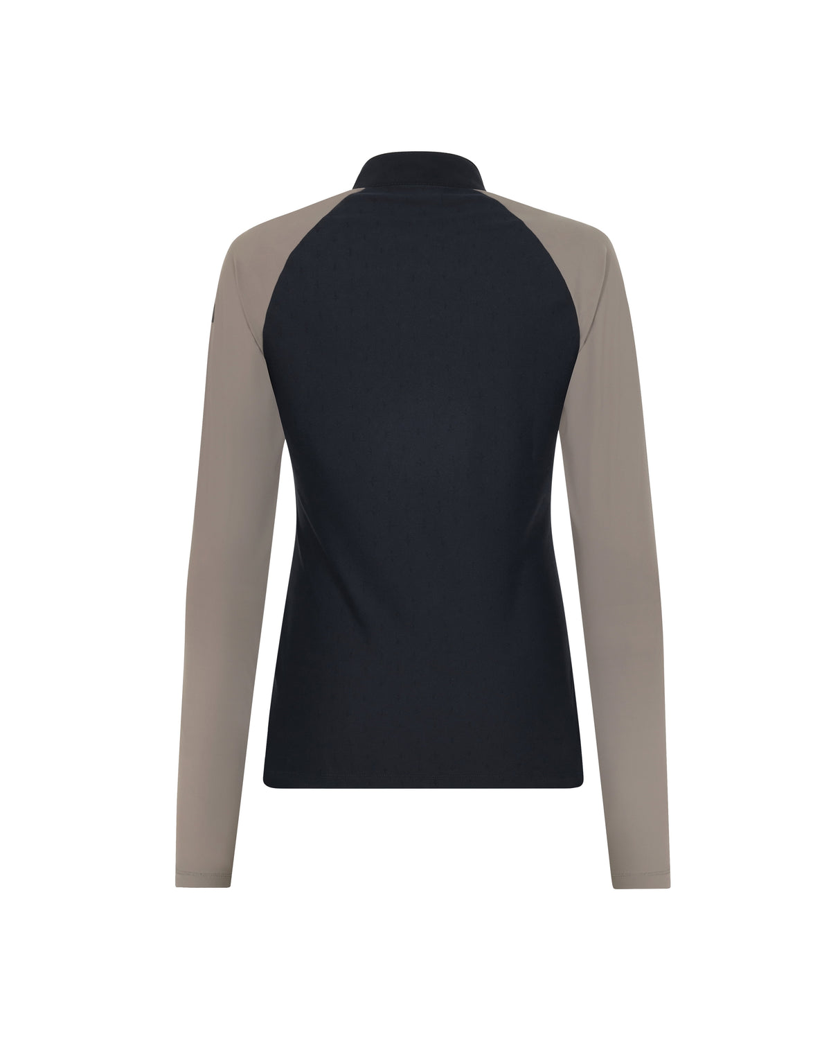Model image — Aero Female Competition Polo Balance™ LS - Black/Grey