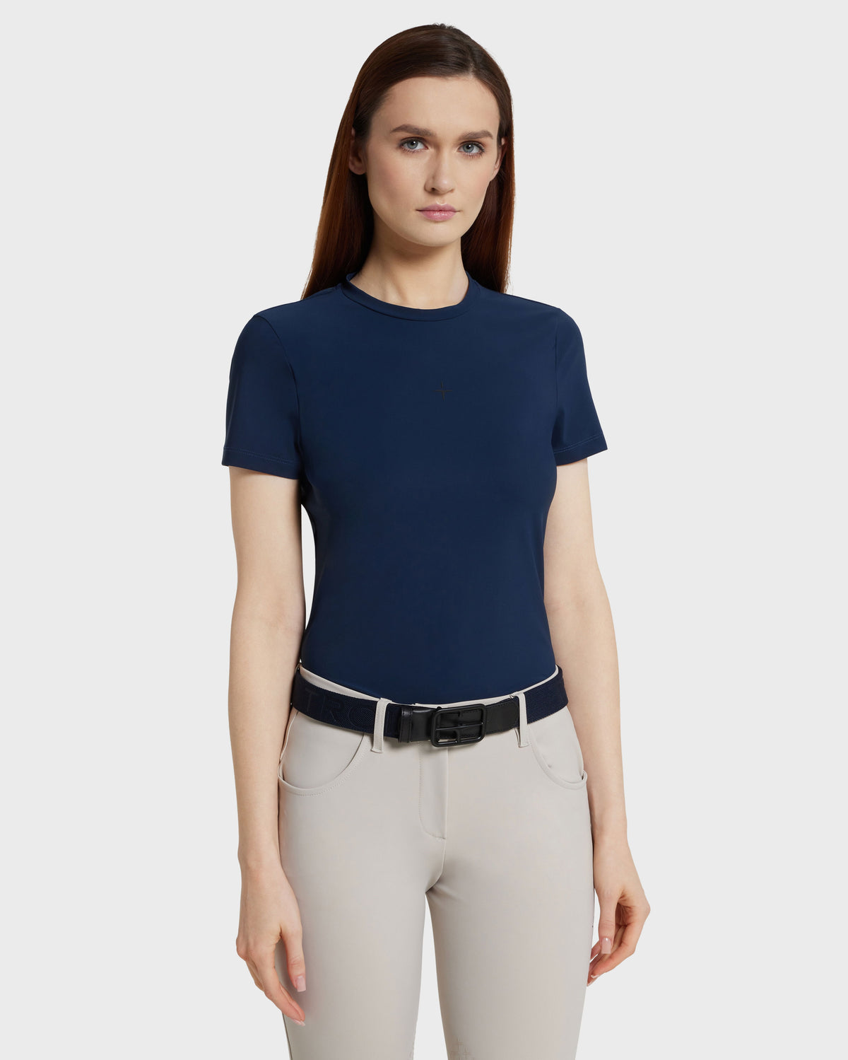 Model image — Athl Perforated T-shirt - Faded Rose